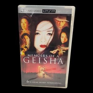 Memoirs of a Geisha Sony PSP UMD Video Movie Complete CIB Ziyi Zhang 2006
